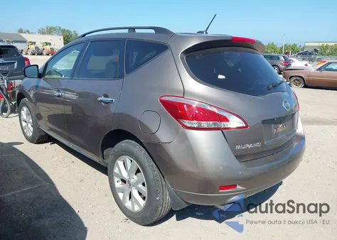 2011 Nissan Murano Sl z USA, uszkodzony, nr VIN JN8AZ1MW9BW168044